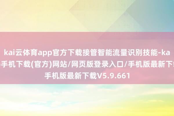 kai云体育app官方下载接管智能流量识别技能-kai云体育app手机下载(官方)网站/网页版登录入口/手机版最新下载V5.9.661